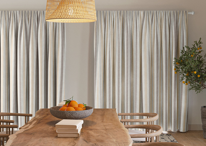 Abilene Stripe, Dustbowl - Made to Measure Curtains - Image 7